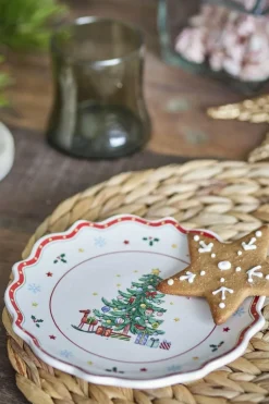 Naive Tallerken, Rød, Keramik 82061240