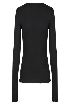 Natalia Ls Round Neck Blouse