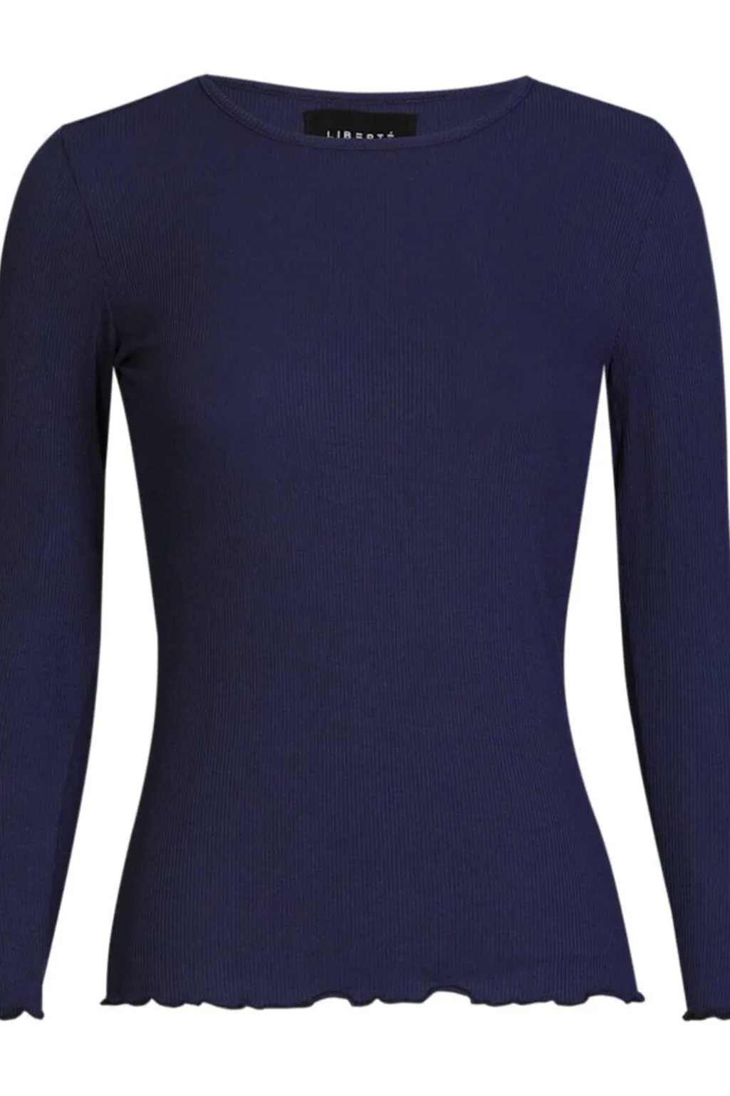 Natalia Ls Round Neck Blouse 9914