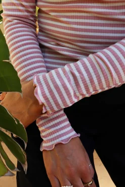 Natalia Ls Round Neck Blouse 9914