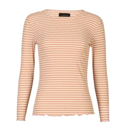 Natalia Ls Round Neck Blouse 9914