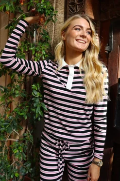 Natalia-Ls-Polo-Blouse 22163