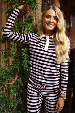 Natalia-Ls-Polo-Blouse 22163