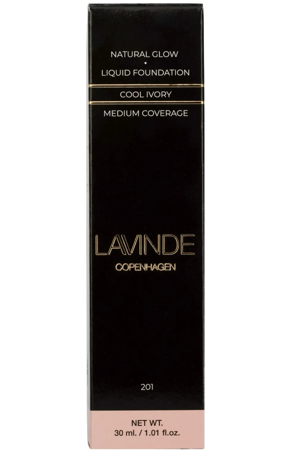 Natural Glow Liquid Foundation Cool Ivory 201