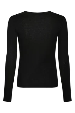 Nella Fine Rib Blouse 167271