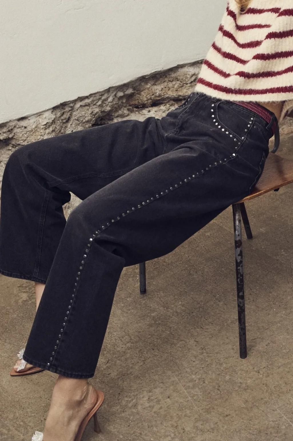 New Vikacc Stud Jeans 31346