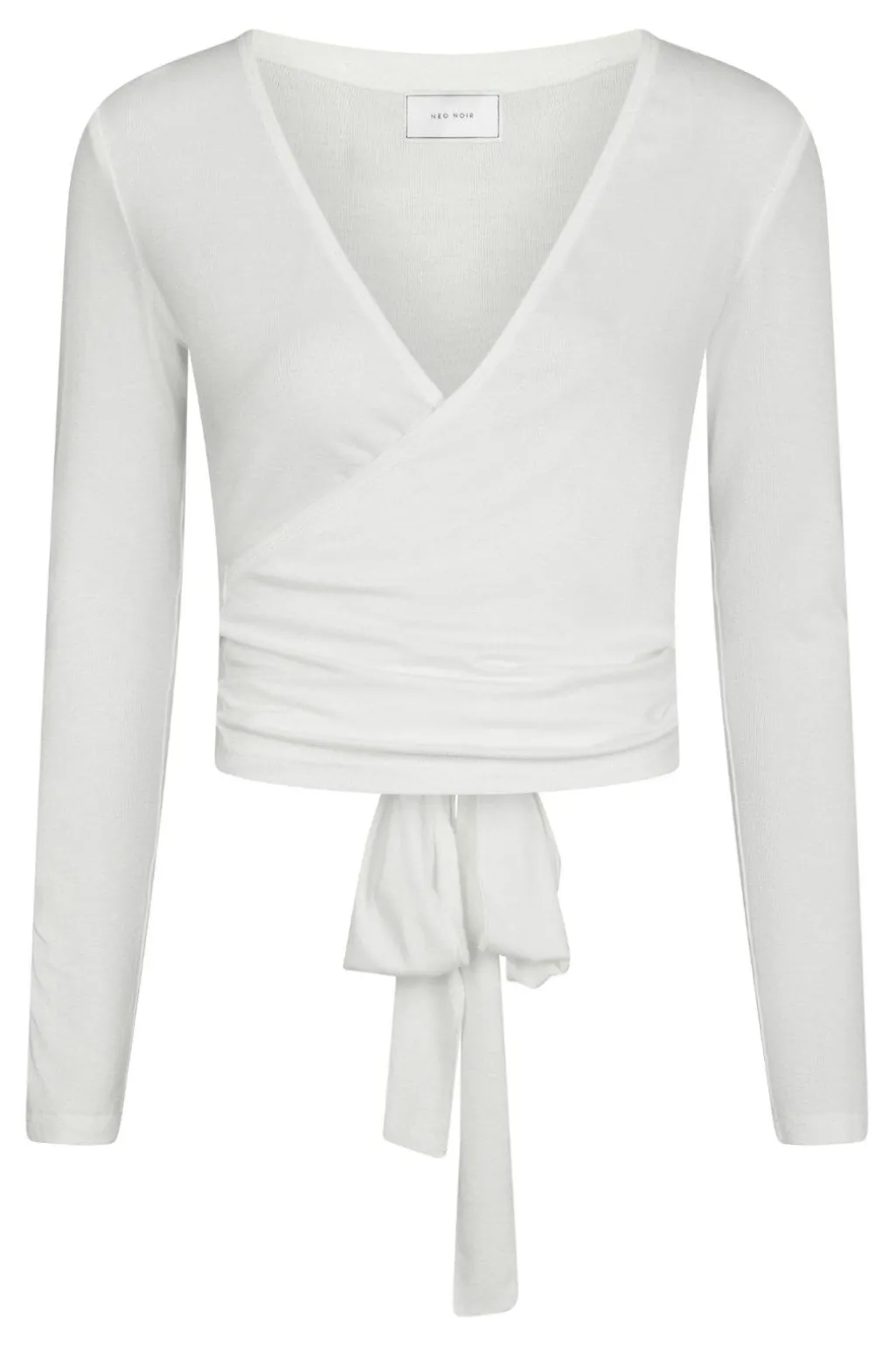 Nia Jersey Wrap Blouse 165501