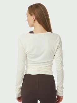 Nia Jersey Wrap Blouse 165501