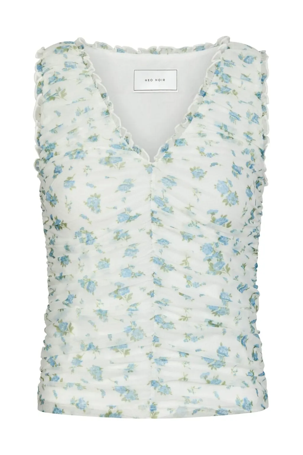 Nicolla Mesh Botanical Top 165659