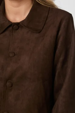 Nilo Faux Suede Jacket 165954