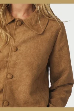 Nilo Faux Suede Jacket 165954