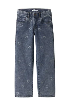 Nkfrose Wide Rhinestone Jeans 4417-Im T