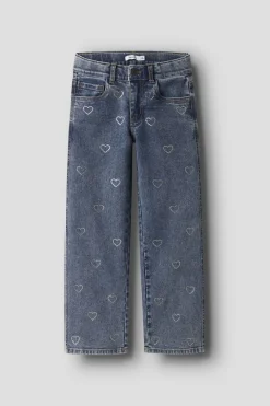 Nkfrose Wide Rhinestone Jeans 4417-Im T