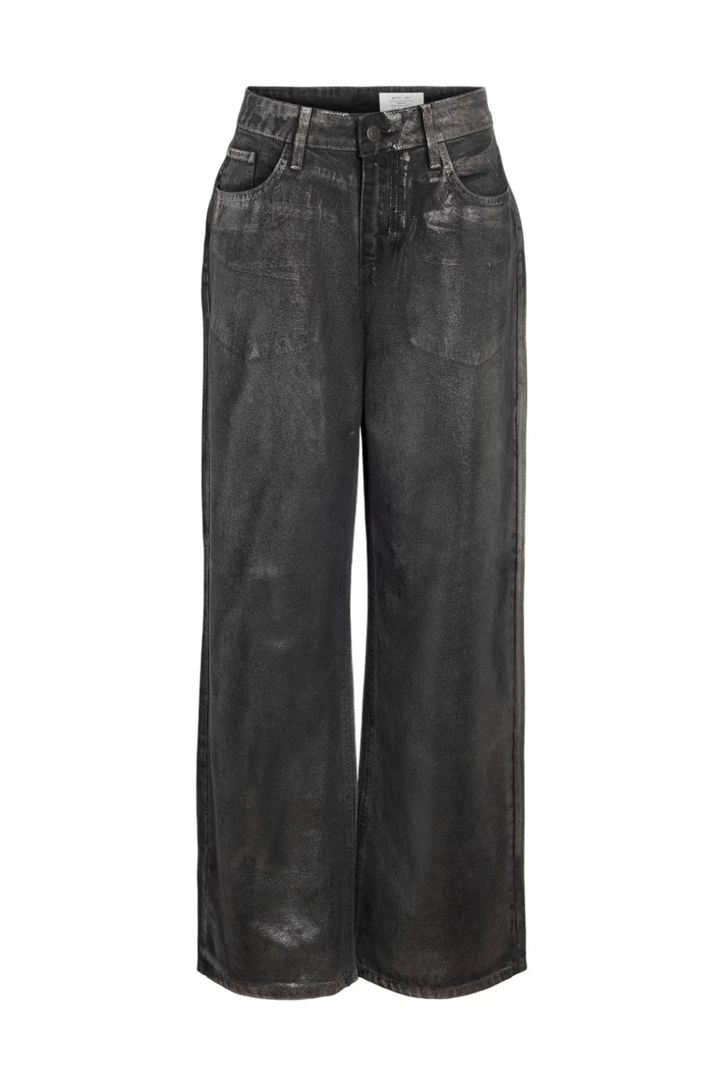 Nmadriana Nw Silver Coated Jeans Az453Mb