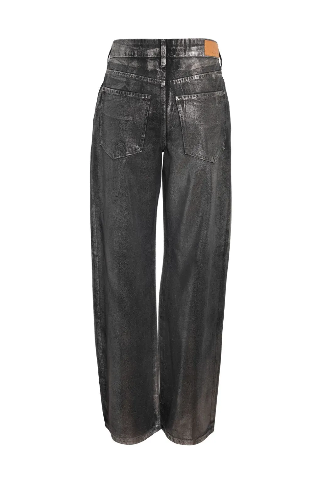 Nmadriana Nw Silver Coated Jeans Az453Mb