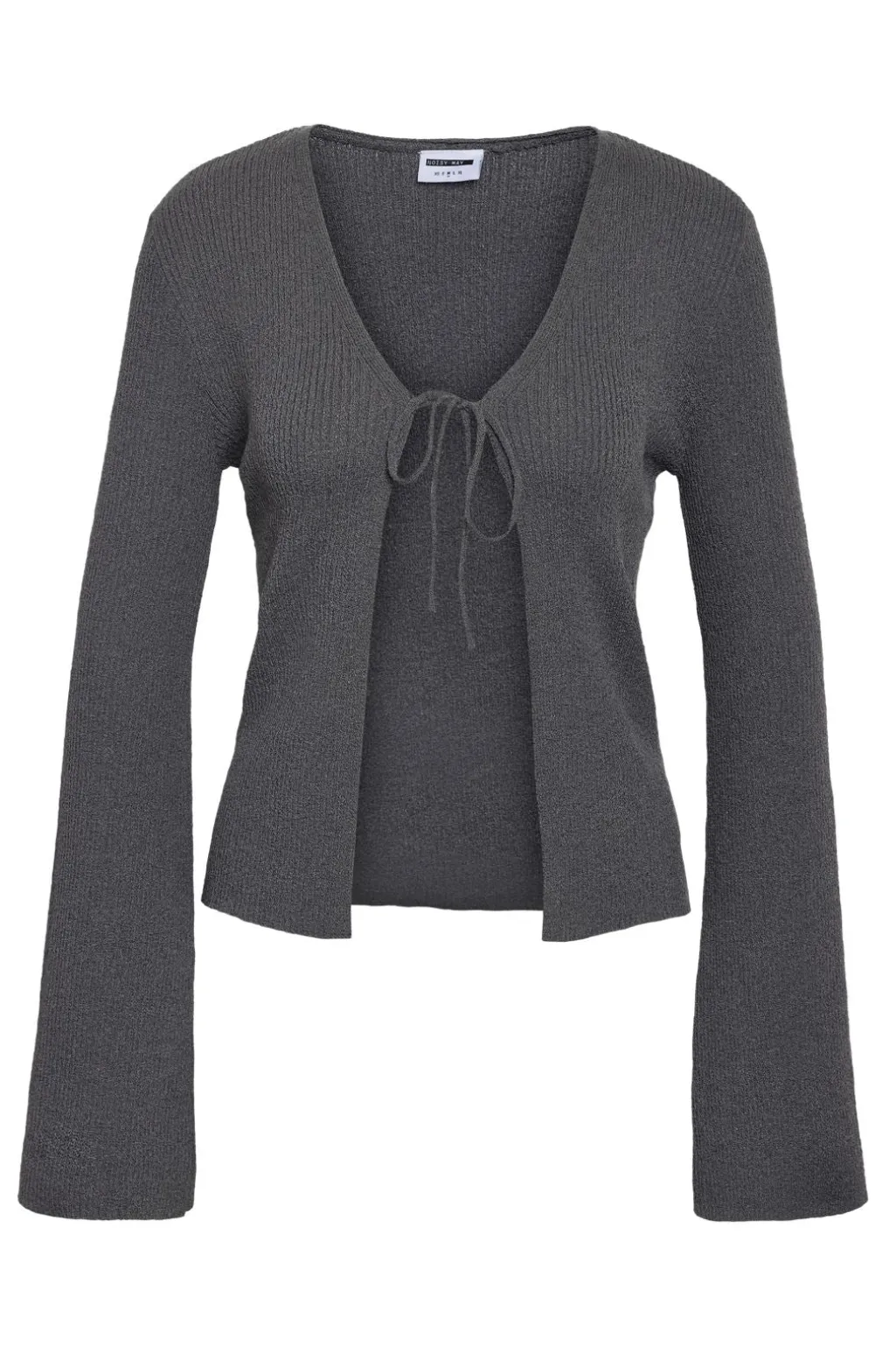 Nmaylin L/S Tie Knit Cardigan Dd