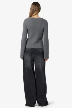 Nmaylin L/S Tie Knit Cardigan Dd