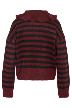 Nmbrooke L/S Frill Collar Knit