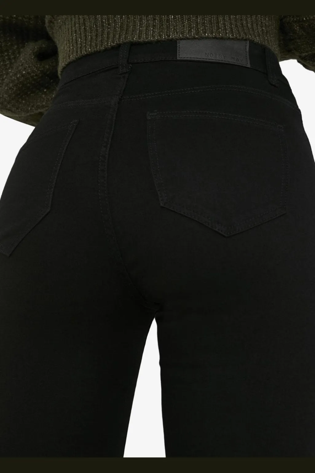 Nmcallie Skinny Black Jeans Fwd