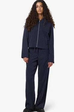 Nmella Nw Pinstripe Pants Fwd