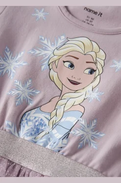 Nmfosimi Frozen Ls Tulle Dress Lnoos Wdi