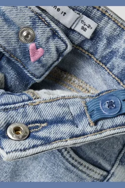 Nmfrose Wide Emb Jeans 2633-Fr