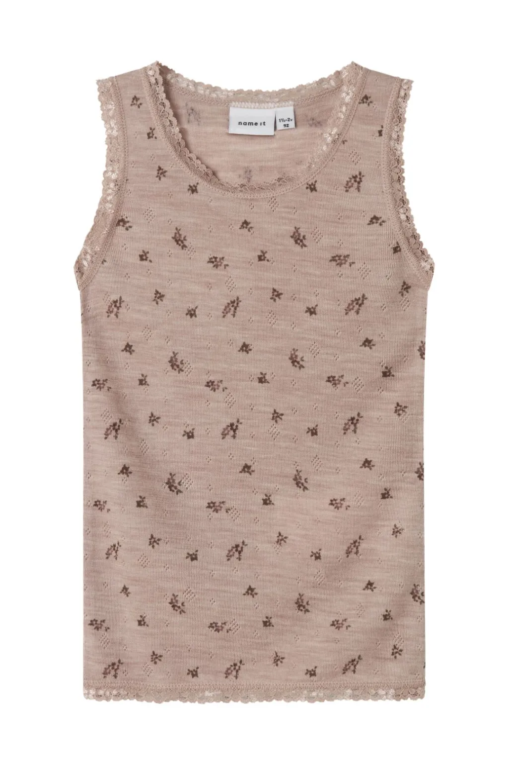 Nmfwang Wool Needle Tank Top