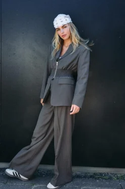 Nmiris L/S Smock Fitted Blazer