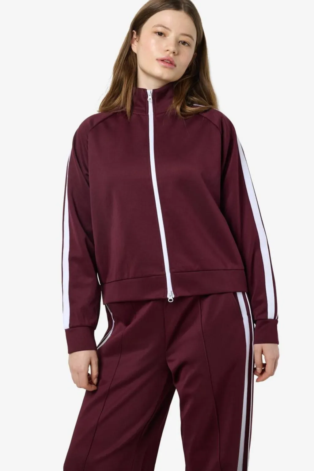 Nmjenna L/S High Neck Zipper