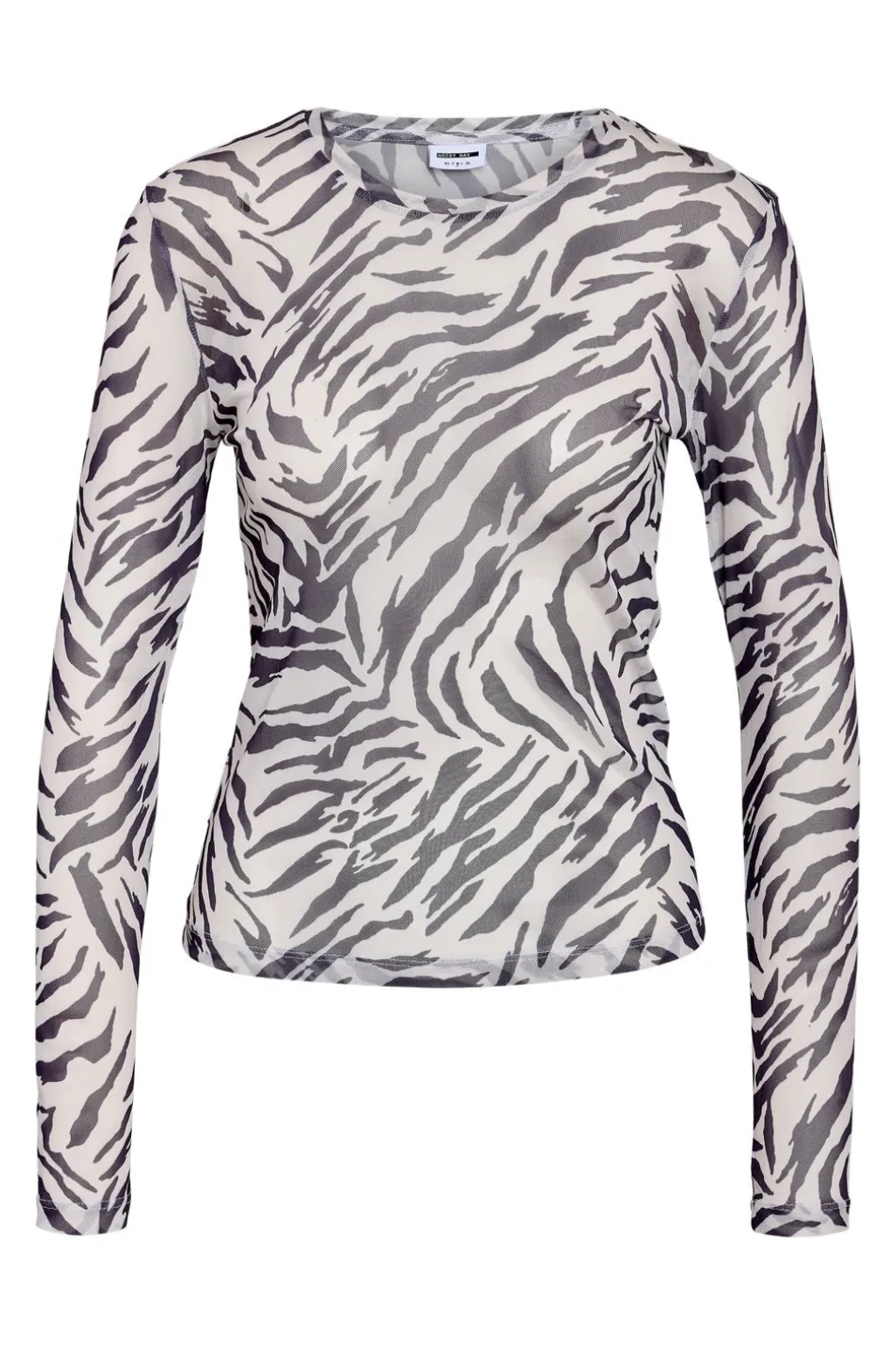 Nmjudith L/S Mesh Top Bg Fwd