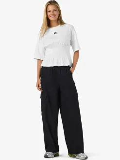 Nmkieran 2/4 Fitted Logo T-Shirt Fwd