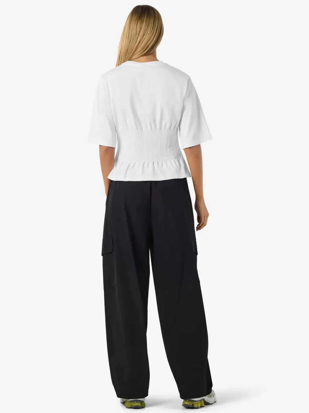 Nmkieran 2/4 Fitted Logo T-Shirt Fwd