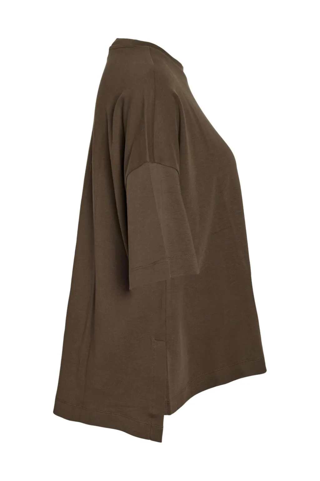 Nmkim S/S Slit T-Shrt Fwd