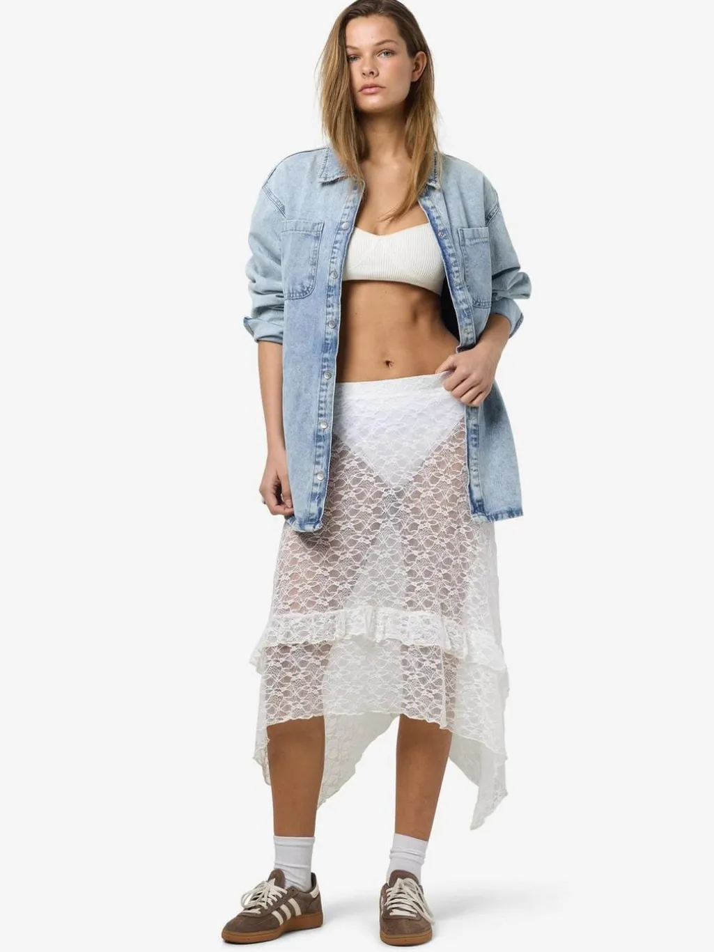 Nmlacey Nw Midi Skirt