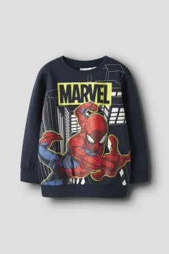 Nmmdion Spider Nreg Sweat Mar