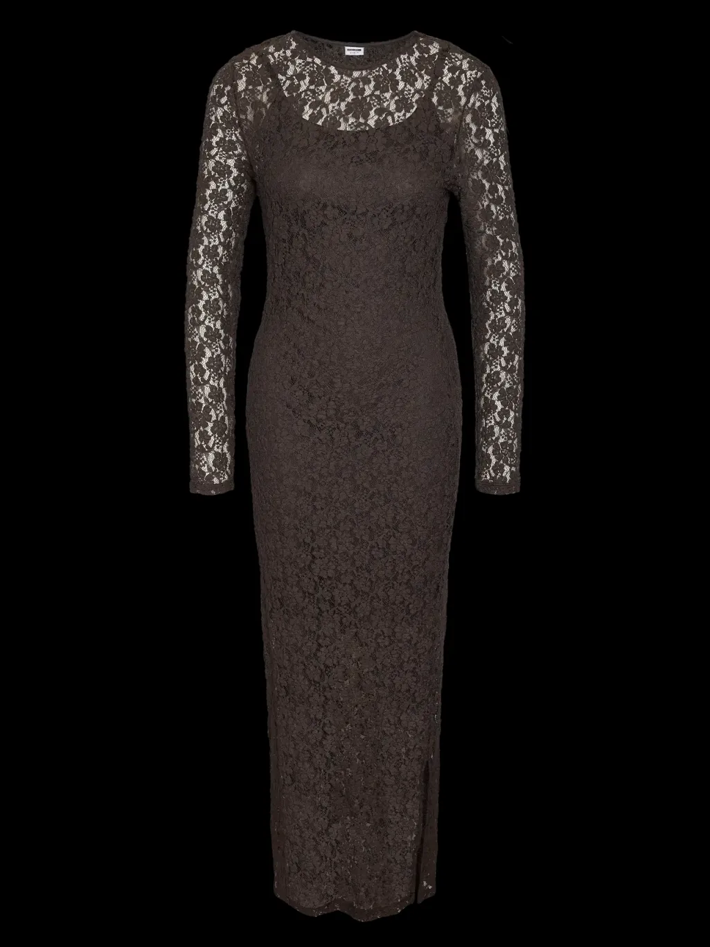 Nmmiriam L/S Maxi Lace Dress