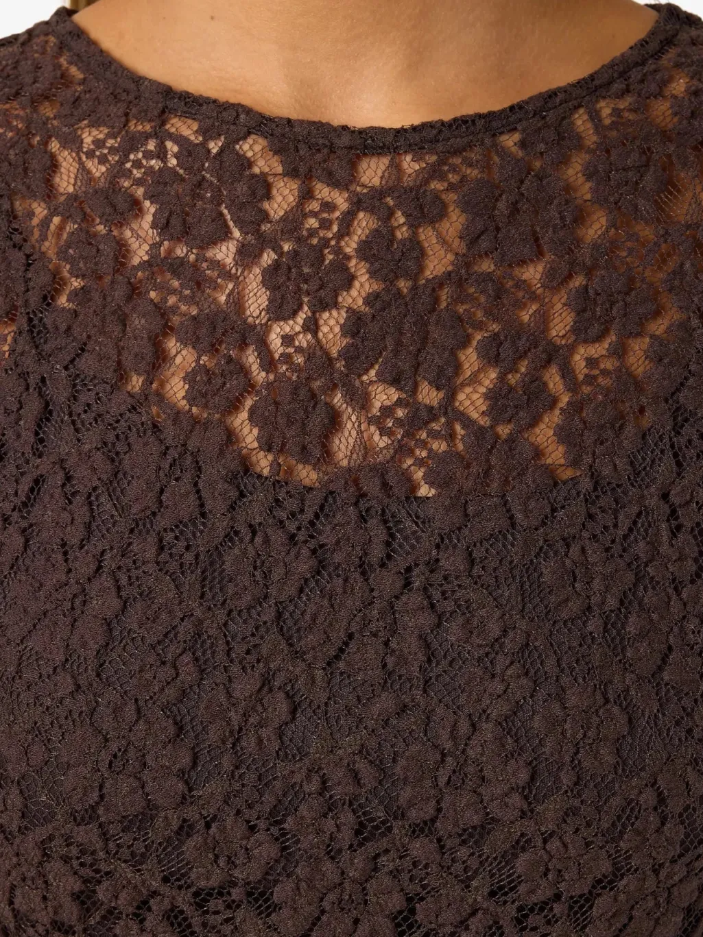 Nmmiriam L/S Maxi Lace Dress