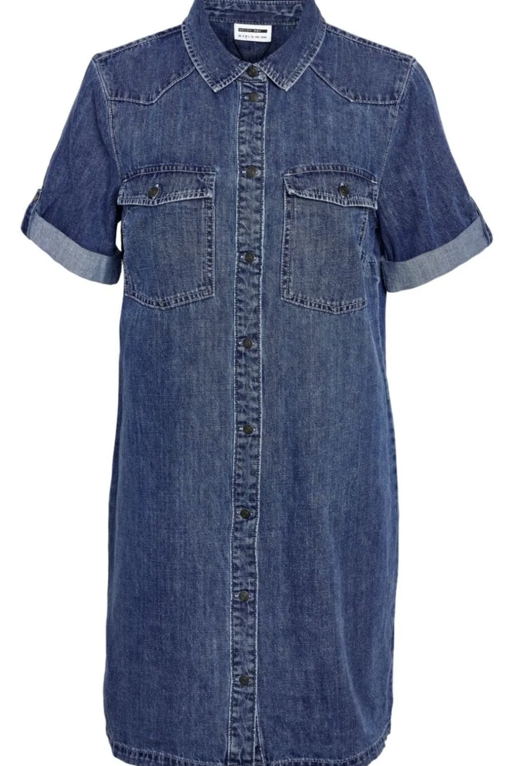 Nmnew Signe S/S Denim Dress Vi002Mb