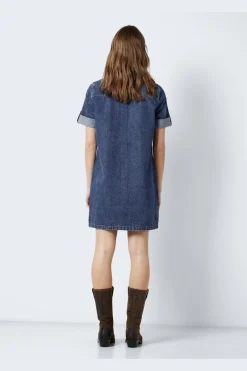Nmnew Signe S/S Denim Dress Vi002Mb