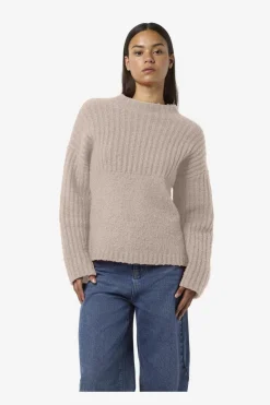 Nmnyla L/S Loose High Neck Knit Fwd Dd