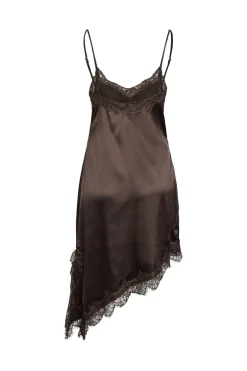 Nmsofie S/L Satin Lace Dress