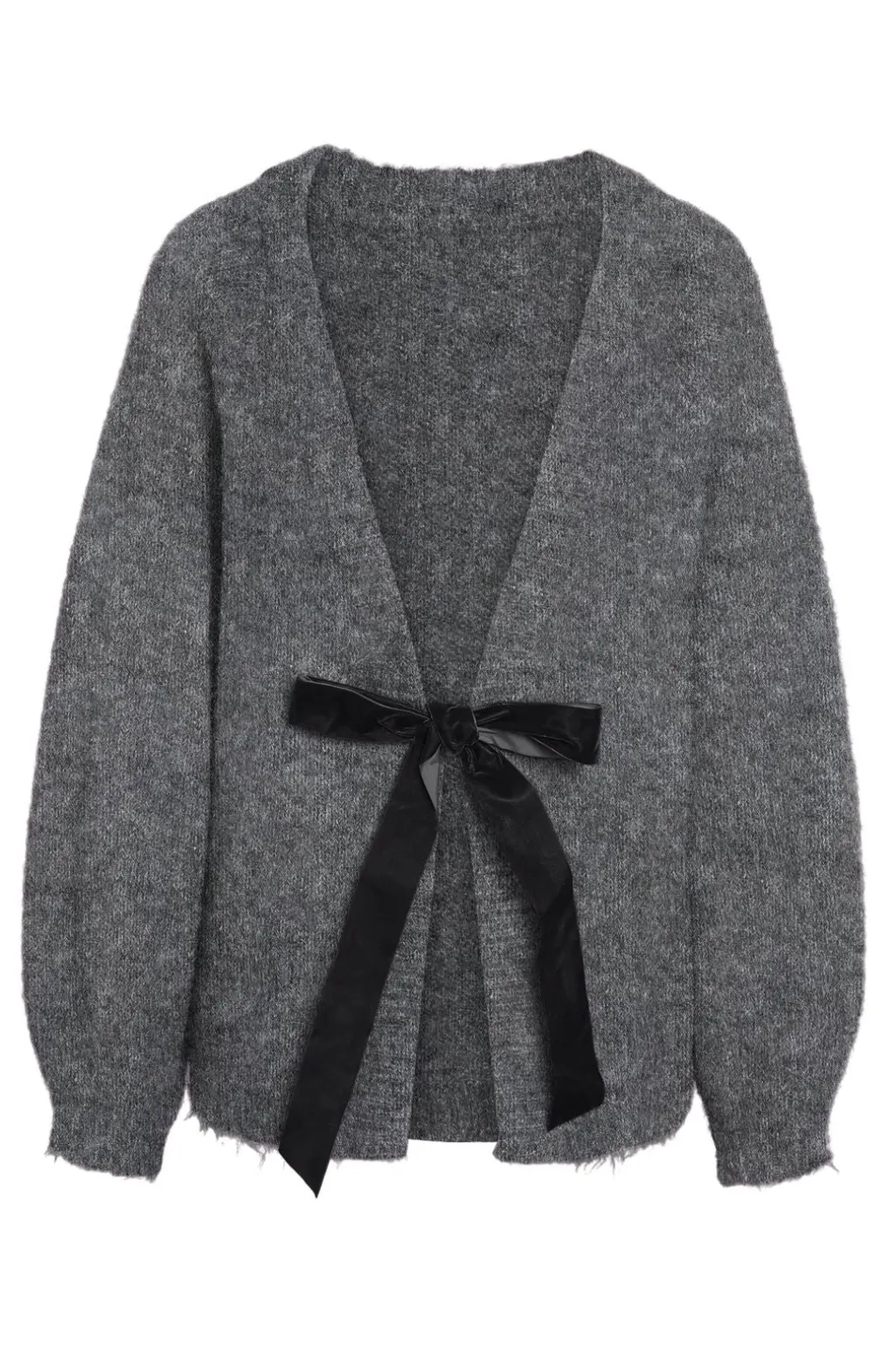 Nmsutton L/S Open Back Tie Knit Fwd