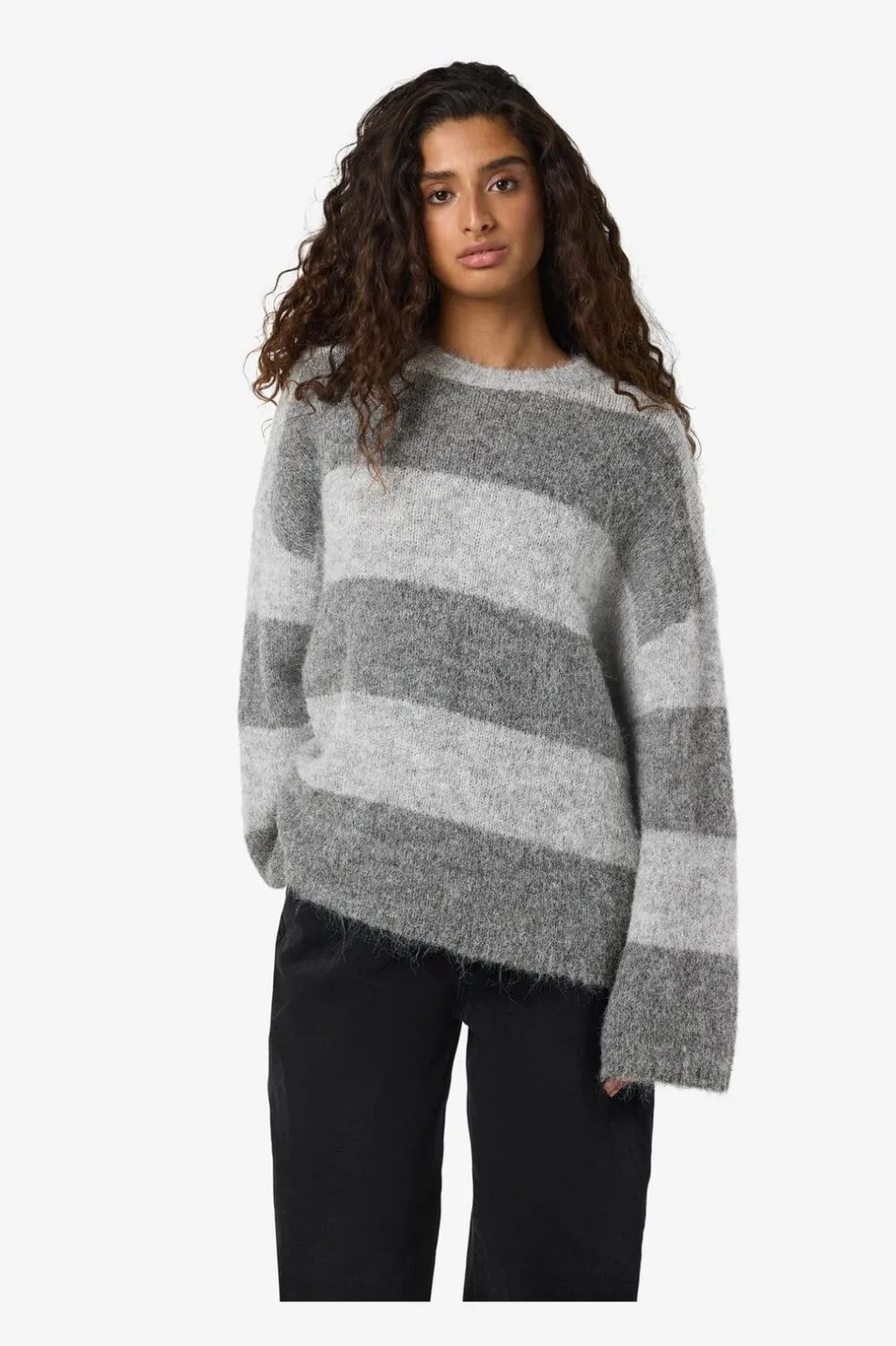 Nmsutton L/S Oversized Knit Fwd