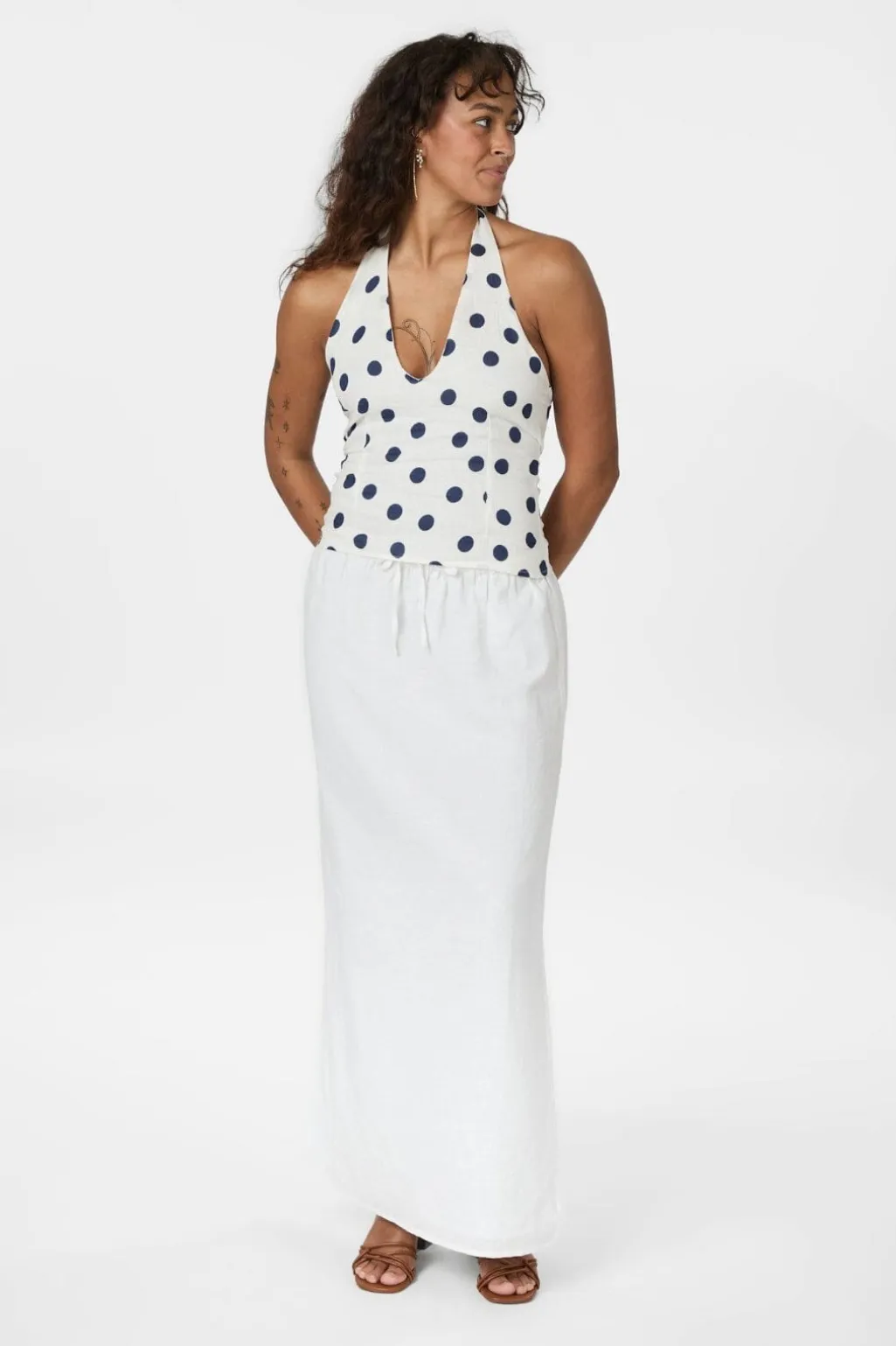 Noa Linen Skirt 159936