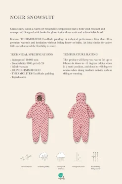 Nohr Snowsuit Print Ks103517