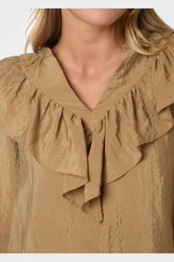 Nula Flounce Crisp Blouse 167525