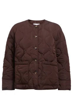Objallie Ls Lo Quilted Jacket