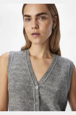 Objdiana Re V-Neck Knit Vest