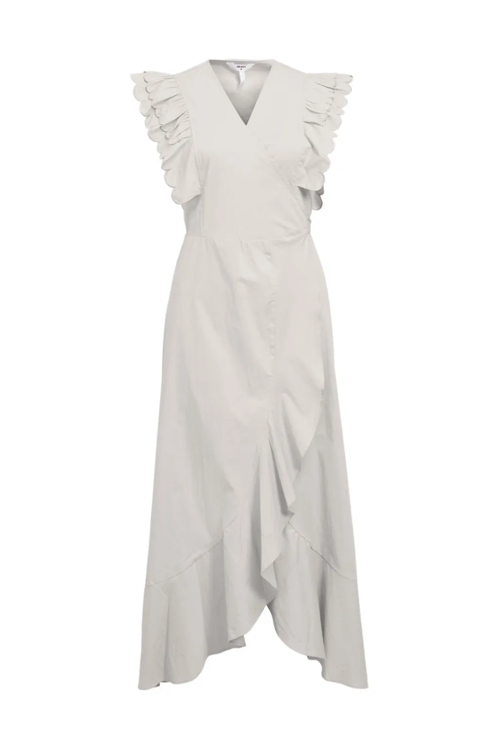 Objhope Papaya S/S Wrap Dress