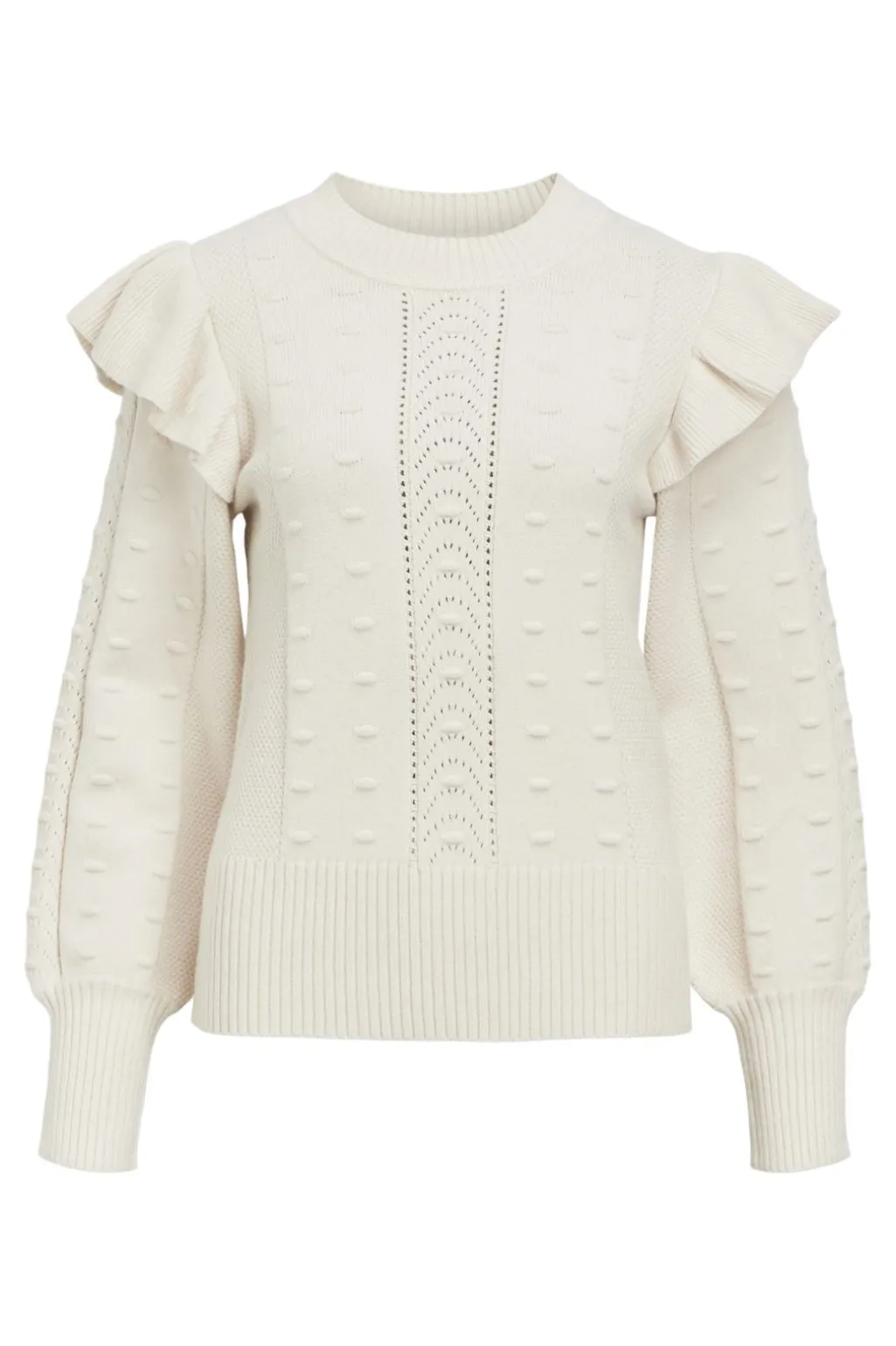 Objjulia Knit L/S Re Pullover 134